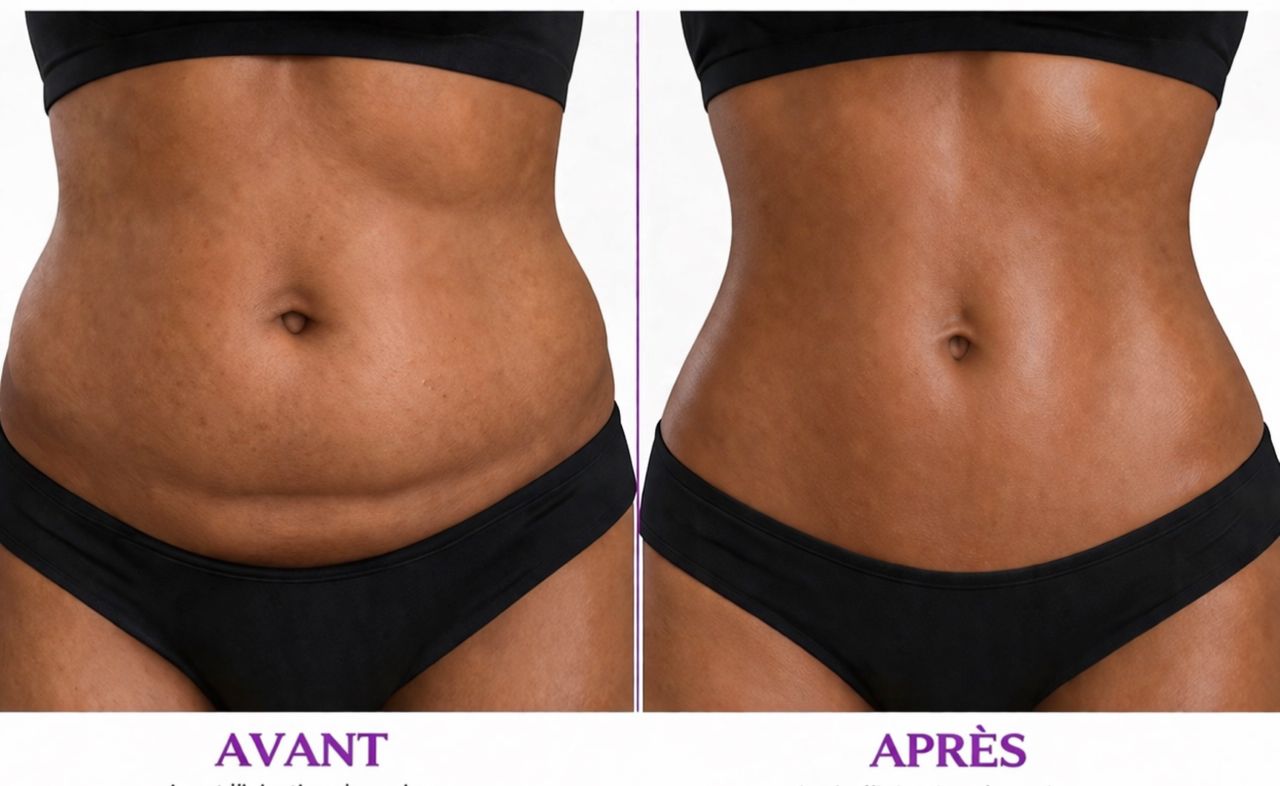 Solution localisée pour brûler les graisses (5 ampoules)